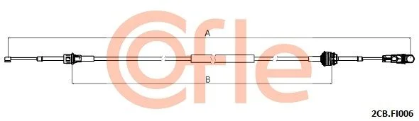 Trosas, neautomatinė transmisija COFLE 2CB.FI006
