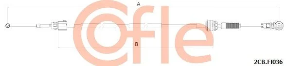 Trosas, neautomatinė transmisija COFLE 2CB.FI036