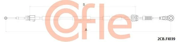 Trosas, neautomatinė transmisija COFLE 2CB.FI039