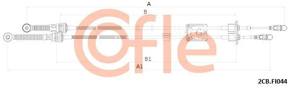 Trosas, neautomatinė transmisija COFLE 2CB.FI044