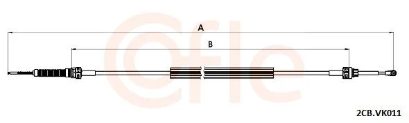 Trosas, neautomatinė transmisija COFLE 2CB.VK011