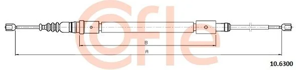 Trosas, stovėjimo stabdys COFLE 92.10.6300
