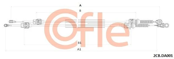 Trosas, neautomatinė transmisija COFLE 92.2CB.DA001