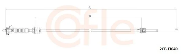 Trosas, neautomatinė transmisija COFLE 92.2CB.FI049
