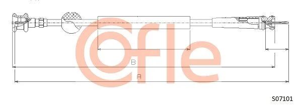 Tachometro velenas COFLE S07101