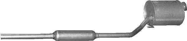 Centre Muffler POLMO 06.01