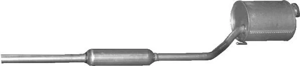 Centre Muffler POLMO 06.05