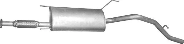 Rear Muffler POLMO 06.08