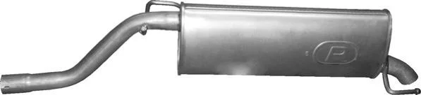 Rear Muffler POLMO 07.441