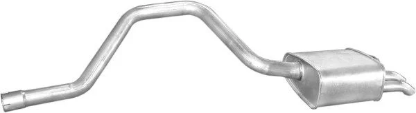 Rear Muffler POLMO 08.592