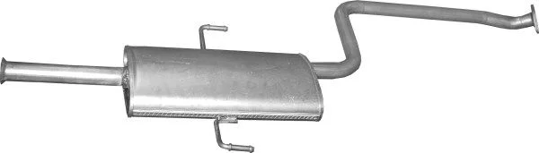 Centre Muffler POLMO 10.20