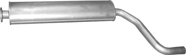 Rear Muffler POLMO 17.153