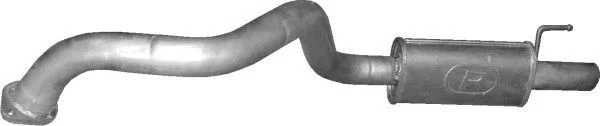 Rear Muffler POLMO 26.301