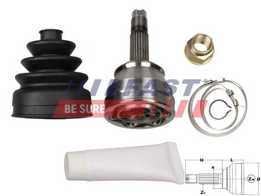 Joint Kit, drive shaft FAST FT25032K