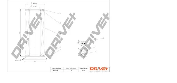 Oil Filter Dr!ve+ DP1110.11.0093