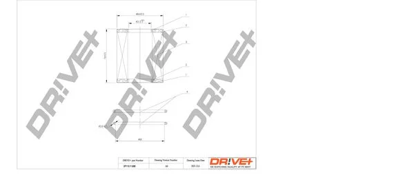 Alyvos filtras Dr!ve+ DP1110.11.0095