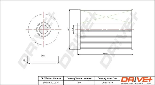 Fuel Filter Dr!ve+ DP1110.13.0076