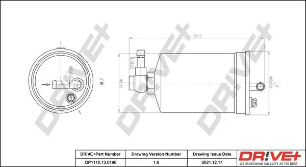 Fuel Filter Dr!ve+ DP1110.13.0196