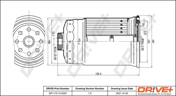 Fuel Filter Dr!ve+ DP1110.13.0307