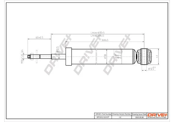 Shock Absorber Dr!ve+ DP1610.10.0127