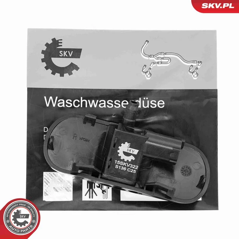 Washer Fluid Jet, window cleaning ESEN SKV 15SKV322