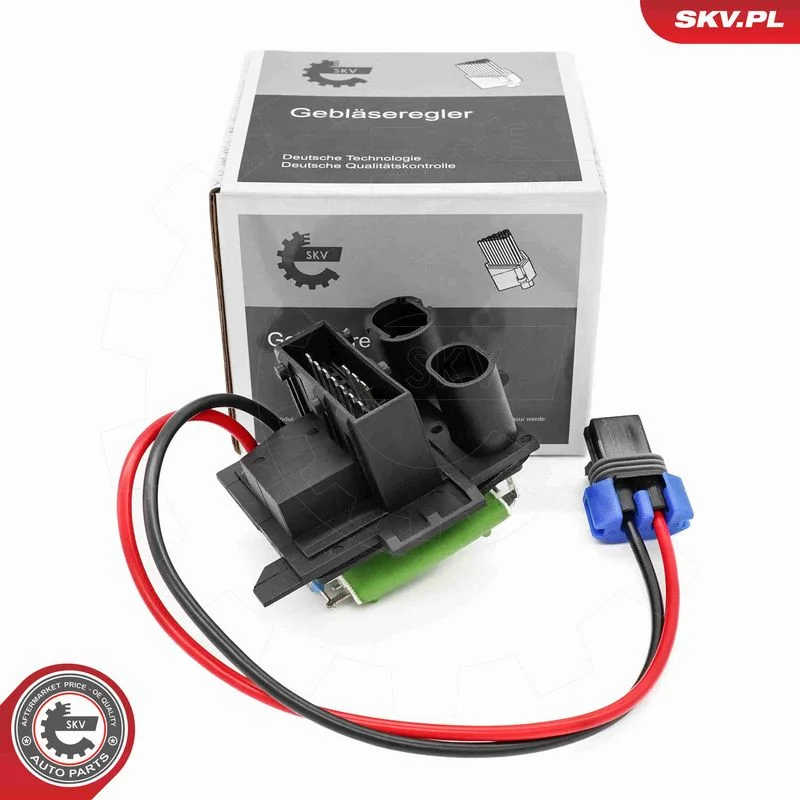 Resistor, interior blower ESEN SKV 94SKV131
