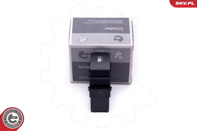 Switch, fuel filler flap release ESEN SKV 38SKV805