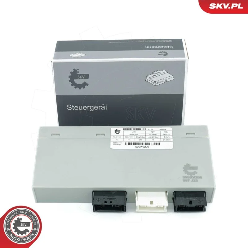 Cable Repair Set, control unit (tailgate opening) ESEN SKV 59SKV206