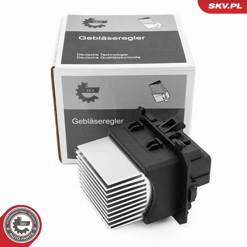 Resistor, interior blower ESEN SKV 94SKV123