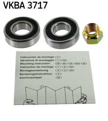 Sada ložísk kolesa SKF VKBA 3717
