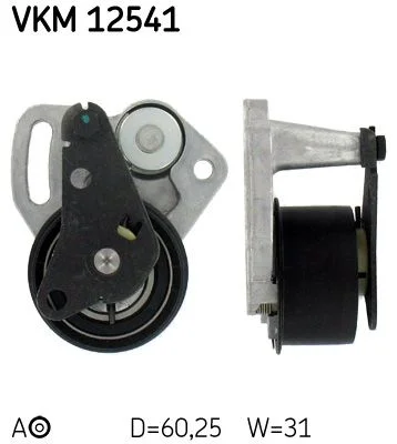 Įtempiklio skriemulys, paskirstymo diržas SKF VKM12541