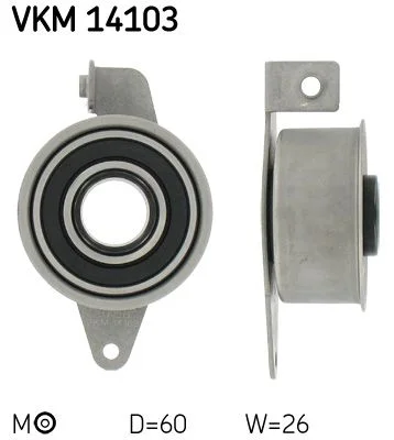 Napínacia kladka, rozvodový remeň SKF VKM14103