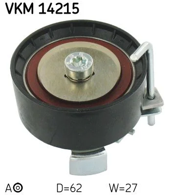 Tensioner Pulley, timing belt SKF VKM14215