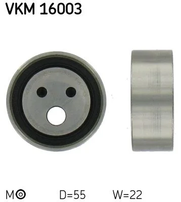 Napínacia kladka, rozvodový remeň SKF VKM16003