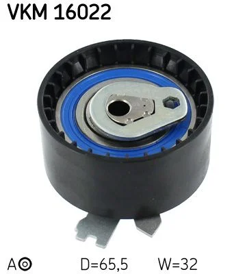 Tensioner Pulley, timing belt SKF VKM16022