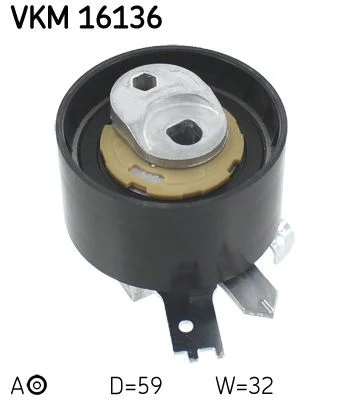 Napínacia kladka, rozvodový remeň SKF VKM16136