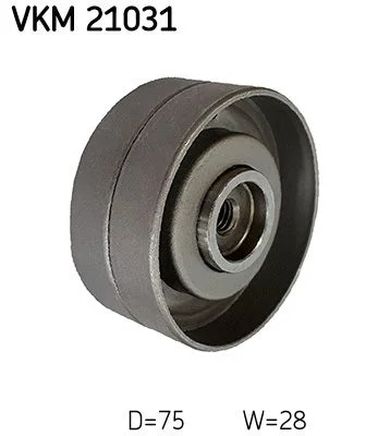 Deflection Pulley/Guide Pulley, timing belt SKF VKM 21031