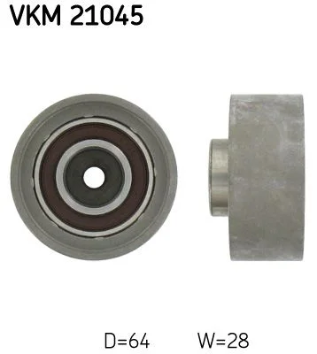 Deflection Pulley/Guide Pulley, timing belt SKF VKM21045