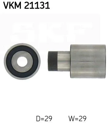 Vratná/vodiaca kladka, rozvodový remeň SKF VKM21131