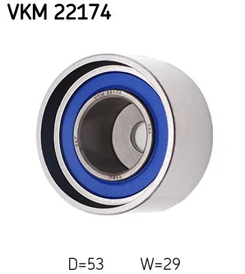 Vratná/vodiaca kladka, rozvodový remeň SKF VKM22174