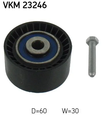 Vratná/vodiaca kladka, rozvodový remeň SKF VKM 23246