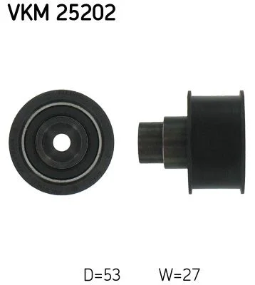 Vratná/vodiaca kladka, rozvodový remeň SKF VKM 25202