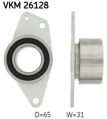 Vratná/vodiaca kladka, rozvodový remeň SKF VKM26128