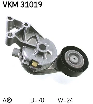 Napínač remeňa, klinový rebrovaný remeň SKF VKM 31019