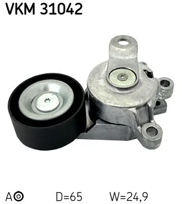 Napínač remeňa, klinový rebrovaný remeň SKF VKM 31042