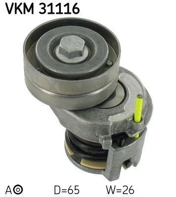 Napínač remeňa, klinový rebrovaný remeň SKF VKM 31116