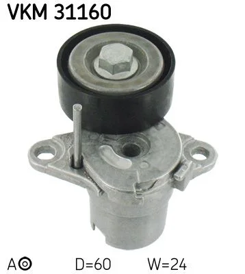 Napínač remeňa, klinový rebrovaný remeň SKF VKM 31160