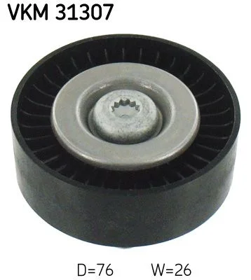 Deflection/Guide Pulley, V-ribbed belt SKF VKM 31307