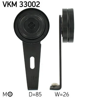 Belt Tensioner, V-ribbed belt SKF VKM 33002