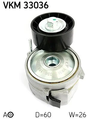 Belt Tensioner, V-ribbed belt SKF VKM 33036